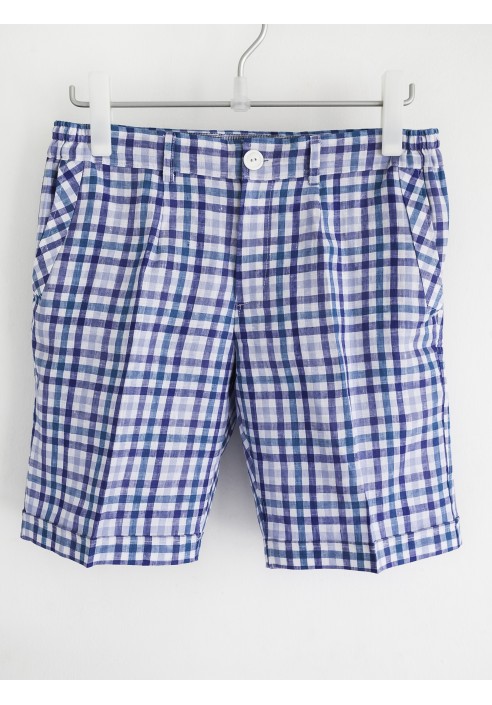 Mens Linen Drill Short